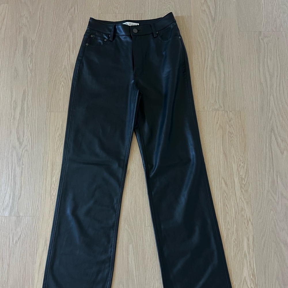 ZARA Leather Pants